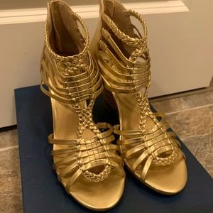 Seychelles Gold Sandal US6